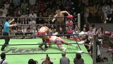 Ｅｍｅｒａｌｄ Ｓｐｉｒｉｔｓ ２０１６ ｉｎ ＫＯＲＡＫＵＥＮ ２０１６年６月１２日　東京・後楽園ホール２　セミファイナル　第６試合　ＧＨＣタッグ選手権試合 王者組：丸藤正道＆矢野通ＶＳ挑戦者組：ランス・アーチャー＆デイビーボーイ・スミスＪｒ．　６０分１本勝負