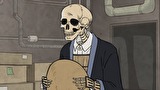 ガイコツ書店員 本田さん　第１１話　A「異説骸骨書店員 本田さん」／B「仕事なんかいつでも辞められるのだ」