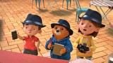 パディントンのぼうけん シーズン3　第１７話　「こっそりヒーローは近くにいる？／雪に消えたパディントン」