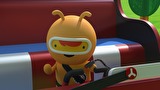 ポータウンのなかまたち　第８話　#15かぜのつよいひ／#16はまったメガ・トラック