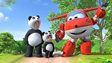 スーパーウィングス　第１１話　迷子のパンダ
