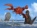 怪獣人形劇『ゴジばん』　第３話　「決戦！南海のビーチバレー」の巻