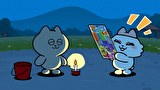 ンめねこ　第２１話　#21「たのしいはなび」