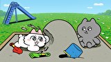 ンめねこ　第４７話　#47「とんねるのさきに」