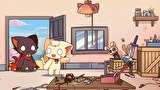 猫のくらちゃん～じょうざんみゃおうお～【吹替】　第３話　「幸せを届ける魔法のスイーツ」