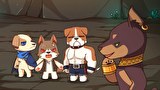 猫のくらちゃん～じょうざんみゃおうお～【吹替】　第１２話　「野良犬族の登場」