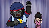 忍ばない！クリプトニンジャ咲耶　参ノ巻　第３４話　止まらないドラミング