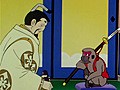 一休さん　第１２８話　わがまま将軍と小猿の剣術