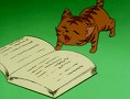 一休さん　第１８９話　生まれ代わりと本を読む猫