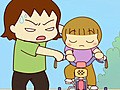うちの３姉妹　第１６話　「社長の敗北」「次女の自転車」「がんばれお姉ちゃん」