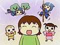 うちの３姉妹　第３３話　「イケメン好きな長女」「うちの３姉妹劇場シンデレラ」「忍者物語」