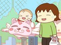 うちの３姉妹　第４９話　「母ｖｓ社長」「母ｖｓ社長第２ラウンド」「社長の自己主張」