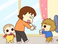うちの３姉妹　第７１話　「お母さんの誕生日」「おーちゃんと嫁」「山本さん」