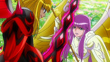 聖闘士星矢Ω　第９１話　アテナとパラス！女神の決戦！