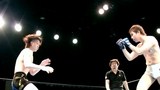 ＢＡＴＩ－ＢＡＴＩ４３　２０１１年１月３０日（日）　神奈川・ラゾーナ川崎プラザソル　第２試合　フジタ“ＪＲ”ハヤトＶＳ　ＮＡＲＩＴＡ　バチバチ・ルール３０分１本勝負