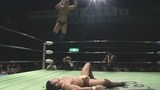 プロレスリング・ノア選手会大会２０１０　ＯＮＥ　ＦＯＲ　ＡＬＬ，ＡＬＬ　ＦＯＲ　ＯＮＥ　２０１０年９月１１日　東京・ディファ有明　第３試合　佐野巧真ＶＳＫＥＮＴＡ　時間無制限１本勝負