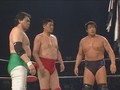 超豪華６人タッグマッチ特集　田上明、三沢光晴、小橋建太　ＶＳ　ＫＥＮＴＡ、丸藤正道、ムシキング・テリー　２００５年１１月２７日　札幌メディアパーク・スピカ