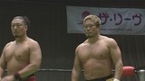 グローバル・タッグリーグ戦　２０１１開幕戦  ２０１１年４月１６日　後楽園ホール　第６試合　杉浦貴、モハメドヨネＶＳ森嶋猛、吉江豊　セミファイナル　３０分１本勝負