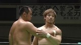 Ｎａｖｉｇ．ｗｉｔｈ　Ｂｒｅｅｚｅ　２０１１最終戦　２０１１年６月２６日　後楽園ホール　第８試合　杉浦貴＆モハメドヨネＶＳ潮﨑豪＆秋山準　メインイベント　ＧＨＣヘビー級選手権前哨戦　６０分１本勝負