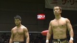 第５回日テレＧ＋杯争奪ジュニア・ヘビー級タッグりーグ戦　２０１１年７月３０日　後楽園ホール　第８試合　金丸義信＆ＫＥＮＴＡＶＳ鈴木鼓太郎＆青木篤志　メインイベント　優勝決定戦　時間無制限１本勝負