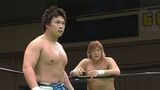 グローバル・タッグリーグ戦２０１２　 開幕戦　２０１２年４月１１日　後楽園ホール　第７試合　森嶋猛＆中嶋勝彦ＶＳ丸藤正道＆モハメドヨネ　グローバル・タッグリーグ戦２０１２公式戦　メインイベント　３０分１本勝負