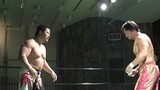 グローバル・タッグリーグ戦２０１２公式戦①　２０１２年４月１８日　第６試合　丸藤正道＆モハメドヨネＶＳ佐々木健介＆宮原健斗　セミファイナル　３０分１本勝負　栃木・小山市立文化センター