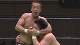 Ｔｈｅ　Ｎａｖｉｇ．　ｉｎ　Ｍａｙ　２０１２　２０１２年５月９日　東京・後楽園ホール　第７試合　王者：中嶋勝彦ＶＳ挑戦者：金丸義信　ＧＨＣジュニアヘビー級選手権試合　セミファイナル　６０分１本勝負