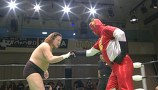 Ｓｅｃｏｎｄ　Ｎａｖｉｇ. ２０１３　２０１３年２月９日　後楽園ホール　第５試合　森嶋猛ＶＳキャプテン・ニュージャパン　ＮＯＡＨｖｓＮＪＰＷ　スペシャルシングルマッチ　３０分１本勝負