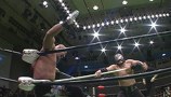 Ｓｅｃｏｎｄ　Ｎａｖｉｇ. ２０１３　２０１３年２月９日　後楽園ホール　第６試合　マイバッハ谷口＆マイバッハ谷口Ｊｒ．ＶＳ矢野通＆飯塚高史　ＮＯＡＨｖｓＮＪＰＷ　スペシャルタッグマッチ　セミファイナル　４５分１本勝負