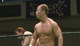 グローバル・タッグリーグ戦２０１３開幕戦　２０１３年４月１３日　東京・後楽園ホール　第６試合　森嶋猛＆モハメドヨネＶＳ齋藤彰俊＆本間朋晃　グローバル・タッグリーグ戦２０１３　Ａブロック公式戦　３０分１本勝負