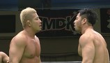 グローバル・タッグリーグ戦２０１３開幕戦　２０１３年４月１３日　東京・後楽園ホール　第８試合　ＫＥＮＴＡ＆髙山善廣ＶＳマイバッハ谷口＆高橋裕二郎　グローバル・タッグリーグ戦２０１３　Ａブロック公式戦　メインイベント　３０分１本勝負