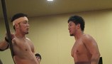 Ｓｏｕｔｈｅｒｎ　Ｎａｖｉｇ．２０１３　２０１３年６月８日　大阪・ナスキーホール・梅田　第５試合　小峠篤司＆熊野準ｖｓ原田大輔＆ザック・セイバーＪｒ．　３０分１本勝負