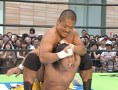 リクエストマッチ　汐留街頭プロレス特集　石森太二ｖｓ平柳玄藩　汐留街頭プロレス　２００８年８月１日　東京・汐留　日テレタワー下ゼロスタ広場