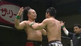三沢光晴メモリアルナイト　～自由、信念、そして未来へ…～　２０１３年６月１３日　東京・後楽園ホール　第７試合　ＫＥＮＴＡｖｓモハメドヨネ　ＮＯ　ＭＥＲＣＹｖｓＢＲＡＶＥシングル３番勝負　信念～ＢＥＬＩＥＦ～　セミファイナル　６０分１本勝負