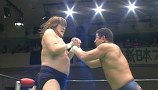 リクエストマッチ　グローバル・リーグ戦２０１２優勝決定戦　２０１２年１１月２３日　東京・後楽園ホール　第７試合　森嶋猛ｖｓ永田裕志　Ａブロック公式戦　３０分１本勝負