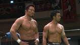 Ｓｈｉｎｙ Ｎａｖｉｇ．２０１３～丸藤正道デビュー１５周年記念大会～　２０１３年８月２４日　東京・後楽園ホール　第７試合　丸藤正道＆中邑真輔ｖｓＫＥＮＴＡ＆杉浦貴　丸藤正道デビュー１５周年記念試合　メインイベント　６０分１本勝負