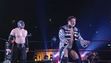 ＧＲＥＡＴ　ＶＯＹＡＧＥ　２０１４　ｉｎ　ＴＯＫＹＯ　２０１４年３月８日　東京・有明コロシアム　第８試合　王者組：森嶋猛＆マイバッハ谷口ｖｓ挑戦者組：マイキー・ニコルス＆シェイン・ヘイスト　ＧＨＣタッグ選手権試合　セミファイナル　６０分１本勝負