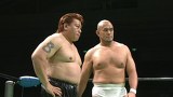 ＧＨＣタッグ選手権名試合集　王者組：ジャイアント・バーナード＆カール・アンダーソンＶＳ挑戦者組：秋山準＆斎藤彰俊　ＧＨＣタッグ選手権試合　２０１２年１月２２日　大阪府立体育会館