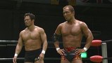 第８回日テレＧ＋杯争奪ジュニアタッグリーグ戦最終戦　２０１４年８月２日　東京・ディファ有明　セミファイナル　第８試合　王者組：杉浦貴＆田中将斗ＶＳモハメドヨネ＆池田大輔：挑戦者組　ＧＨＣタッグ選手権試合　６０分１本勝負