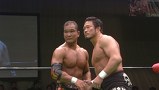 Ｖｏｙａｇｅ　ｆｏｒ　ｃｏｌｏｓｓｅｕｍ　東京・後楽園ホール　２０１４年１１月２４日　メインイベント　第８試合　王者組：杉浦貴＆田中将斗ＶＳ挑戦者組：丸藤正道＆モハメドヨネ　ＧＨＣタッグ選手権試合　６０分１本勝負