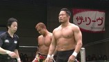 グローバル・タッグリーグ戦２０１５開幕戦　２０１５年４月１９日　東京・後楽園ホール　メインイベント　第８試合　杉浦貴＆田中将斗ＶＳマイキー・ニコルス＆シェイン・ヘイスト　グローバル・タッグリーグ戦２０１５　Ａブロック公式戦　３０分１本勝負