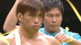 プロレスリング・ノア旗揚げ１５周年記念大会　ＤＥＳＴＩＮＹ　２０１５　２０１５年１２月２３日　東京・大田区総合体育館　第８試合　　ＧＨＣジュニアヘビー級選手権試合　王者：タイチＶＳ挑戦者：石森太二　６０分１本勝負