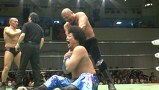 ＧＲＥＡＴ ＶＯＹＡＧＥ ２０１６ ｉｎ ＫＯＲＡＫＵＥＮ　 ２０１６年３月１９日　東京・後楽園ホール　第３試合　ＮＯＡＨＶＳ鈴木軍 丸藤正道＆モハメドヨネ＆北宮光洋ＶＳ鈴木みのる＆シェルトン・Ｘ・ベンジャミン＆飯塚高史　３０分１本勝負