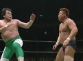 リクエストマッチ　ＧＨＣヘビー級選手権試合４　ＧＨＣヘビー級選手権　王者：三沢光晴ＶＳ挑戦者：佐野巧真　２００７年４月２８日　日本武道館