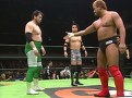 リクエストマッチ　オールスター大集結編！７　ＧＨＣタッグ選手権試合　王者組：三沢光晴＆小川良成ＶＳ池田大輔＆挑戦者組：モハメドヨネ　２００４年３月６日　日本武道館
