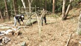 ヒロシのひとりキャンプのすすめ　シーズン3　合宿ロケ2日目後半！竹のスタードームが姿を現す！