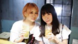 古川未鈴と古畑奈和のいにしえ乙女酒　お茶割りの儀