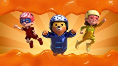 パディントンのぼうけん シーズン3　第１３話　「スーパーせんたい登場！／パディントンの騎士（きし）しゅぎょう」
