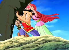 封神演義～ナタクの大冒険～　第二章　「石美人の復活」「乾坤弓を射る者」