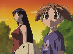 あずまんが大王　第１２話　｢ちよちゃんの一日｣｢高校のともだち｣｢お昼｣｢ごご｣｢なわとび｣